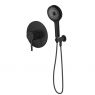 Sada Oltens Molle podomítková sprchová baterie s 3funkční sprchovou hlavicí Havis EasyClick, matná černá 36030300 zdj.1