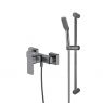 Sada Oltens Hadsel podomítková sprchová baterie se sprchovým setem Tinde Alling, grafit 36057400 zdj.1