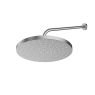 Oltens Alvo Lagan 30 cm round shower head with wall-mounted arm, nickel-plated 36094910 zdj.1