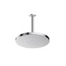 Oltens Pluva Aera deszczownica 25 cm okrągła z ramieniem sufitowym chrom 36097100 zdj.1