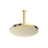 Oltens Alvo Aera 30 cm round shower head with ceiling arm, high-gloss gold, 36098800 zdj.1