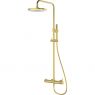 Oltens Molle sprchový set s hlavovou sprchou, kartáčované zlato 36504810 zdj.1