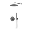 Oltens Hamnes Set: Unterputzarmatur mit 30-cm-Regendusche „Vindel“ und Handbrause „Ume“ in Graphit, Art.-Nr. 36607400 zdj.1
