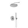 Oltens Molle concealed bath and shower mixer set with 30 cm Alvo rain shower head and Ume shower head, nickel-plated 36640910 zdj.1