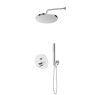 Oltens Hamnes Set: Unterputzarmatur mit 25-cm-Regendusche „Pluva“ und Handbrause „Ume“, verchromt, 36643100 zdj.1