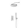 Oltens Hadsel Set: Unterputzarmatur mit 25-cm-Regendusche „Pluva“ und Handbrause „Ume“, verchromt 36645100 zdj.1