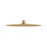 Oltens Vindel Lagan rainfall shower head 30 cm, round with wall-mounted arm, brushed gold 36012810 zdj.2