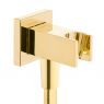 Oltens Hvita (S) angle connector with brackets square gold gloss 39303800 zdj.1