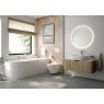 Oltens Nordlis mirror 80 cm, round with LED lighting and Klarglas system 64109000 zdj.5