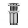 Oltens Rovde washbasin plug without overflow graphite 05201400 zdj.1