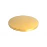 Oltens overflow cover for free-standing bathtub, brushed gold 09004810 zdj.1