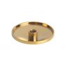 Oltens Überlaufdeckel für freistehende Badewanne gebürstetes Gold 09004810 zdj.2