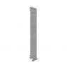 Oltens Stang bathroom radiator 180x26 cm, nickel 55017910 zdj.1