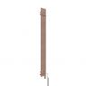 Oltens Stang (e) bathroom radiator 180x15cm, electric, brushed copper 55111610 zdj.3