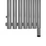 Oltens Stang (e) bathroom radiator 150x37 cm, electric, nickel 55128910 zdj.4