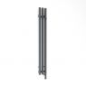 Oltens Stang (e) bathroom radiator 120x15 cm, electric, graphite 55131400 zdj.1