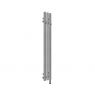Oltens Stang (e) bathroom radiator 120x15 cm, electric, nickel 55131910 zdj.1