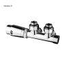 Oltens Varmare Ventil integrated radiator thermostatic set left chrome finish 55901100 zdj.8