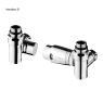 Oltens Varmare Ventil thermostatic set for radiators with a tee connector, right-hand type, chrome finish, 55914100 zdj.5