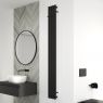 Oltens Stang koupelnový radiátor 180x20,5cm matná černá 55012300 zdj.11