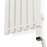 Oltens Stang S (e) koupelnový radiátor 180x28 cm, elektrické, bílý 55127000 zdj.3