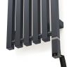 Oltens Stang S (e) koupelnový radiátor 180x28 cm, elektrické, grafit 55127400 zdj.3