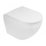 Zestaw Oltens Hamnes Stille miska WC wisząca PureRim z deską wolnoopadającą biały 42023000 zdj.1