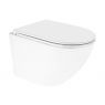 Oltens Hamnes Kort Stille miska WC wisząca PureRim z powłoką SmartClean biała 42524000 zdj.1
