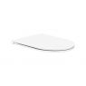 Oltens Jog Ovan Slim toilet seat, soft close, white 45116000 zdj.1