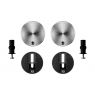 Oltens Hamnes hinges for the soft close Slim toilet seat 49408100 zdj.1