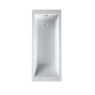 Oltens Langfoss rectangular 140x70 cm bathtub, acrylic, matte white 10001900 zdj.3