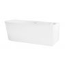 Oltens Delva free-standing corner bathtub 170x80 cm, right, white 11001000 zdj.1