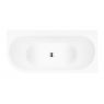 Oltens Hulda corner bathtub 160x75 cm right acrylic white gloss 11002000 zdj.3