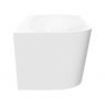 Oltens Hulda corner bathtub 160x75 cm right acrylic white gloss 11002000 zdj.4