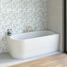 Oltens Hulda corner bathtub 160x75 cm right acrylic white gloss 11002000 zdj.8