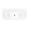 Oltens Hulda corner bathtub 160x75 cm left acrylic white gloss 11003000 zdj.3