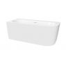 Oltens Hulda corner bathtub 180x80 cm left acrylic white gloss 11005000 zdj.1