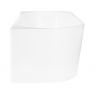 Oltens Delva free-standing corner bathtub 150x75 cm, right, white 11006000 zdj.5