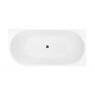 Oltens Delva free-standing corner bathtub 150x75 cm, right, white 11006000 zdj.3