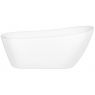 Oltens Gocta free-standing bath 160x75 cm oval Acryl white 12006000 zdj.1