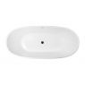 Oltens Stora free-standing bath 150x72 cm oval Acryl white 12008000 zdj.4