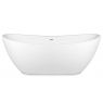 Oltens Folda free-standing bath 170x72 cm oval Acryl white 12010000 zdj.1