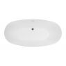Oltens Ebba free-standing bath 170x80 cm oval Acryl white 12012000 zdj.4