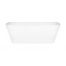 Oltens Delva free-standing back-to-wall bathtub 170x80 cm acrylic oval white 12019000 zdj.4
