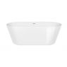 Oltens Yrsa free-standing bath 172x82 cm oval acrylic white 12024000 zdj.1