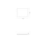 Oltens BordMag bath panel set, 170 × 75 cm, white, 19021000 zdj.6