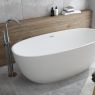 Oltens Stora freistehende Wanne 170x78 cm oval Acryl weiß 12001000 zdj.11