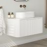 Oltens Hamnes Bademöbelset 80 cm mit Waschbeckenplatte, weiß 68669000 zdj.7