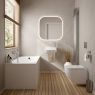 Oltens BordMag bath panel set, 170 x 75 cm, white, 19015000 zdj.8