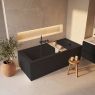 Oltens BordMag bath panel set, 170x70 cm, black, 19014300 zdj.5